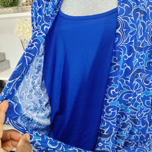 Classic Editions Blue Tunic Top Size XXL - Picture 6 of 12